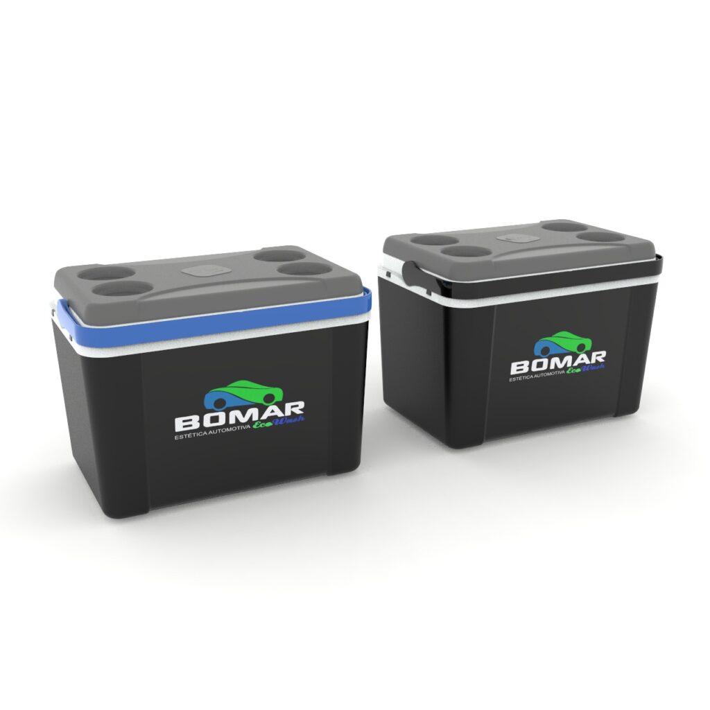 Caixa personalizada colorida modelo 3